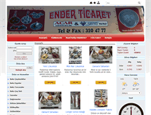 Tablet Screenshot of enderbakircilik.com